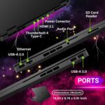 HP OMEN 16 Gaming Laptop, 16.1" QHD(2560 x 1440) 165Hz, 14-Core i9-12900H(Upto 5GHz), RTX 3060, RGB Backlit Keyboard, Ethernet, Thunderbolt 4, WiFi 6, Windows 11 Home, Black(16GB DDR5 RAM | 1TB SSD)