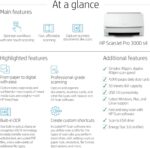 HP ScanJet Pro 3000 s4 Sheet Feed Scanner ; Document scanner ; Max. Paper format A4 ; Scan volume/day (max.): 4,000 pages ; Scan speed (max.): 40.0 ppm