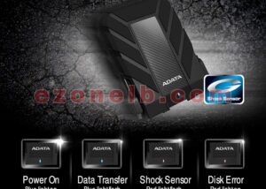 ADATA HD710 4TB External Hard Drive Pro Super Speed USB 3.1 IP68 Waterproof Shockproof Dustproof  External Hard Drive with protective rubber shell , Black