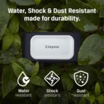 Kingston XS2000 4TB High Performance Portable SSD with USB-C | Pocket-Sized | USB 3.2 Gen 2x2 | External Solid State Drive | Up to 2000MB/s | SXS2000/4000G