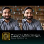 GAMDIAS IRIS M1 Streaming Webcam, Full HD 1080p 60FPS, Premium No Distortion Lens, Adjustable Ring Light, Accurate Auto Focus,BUILD-IN MIC, Works with OBS/StreamLabs/X Split for Twitch, Facebook, YouTube Streamer