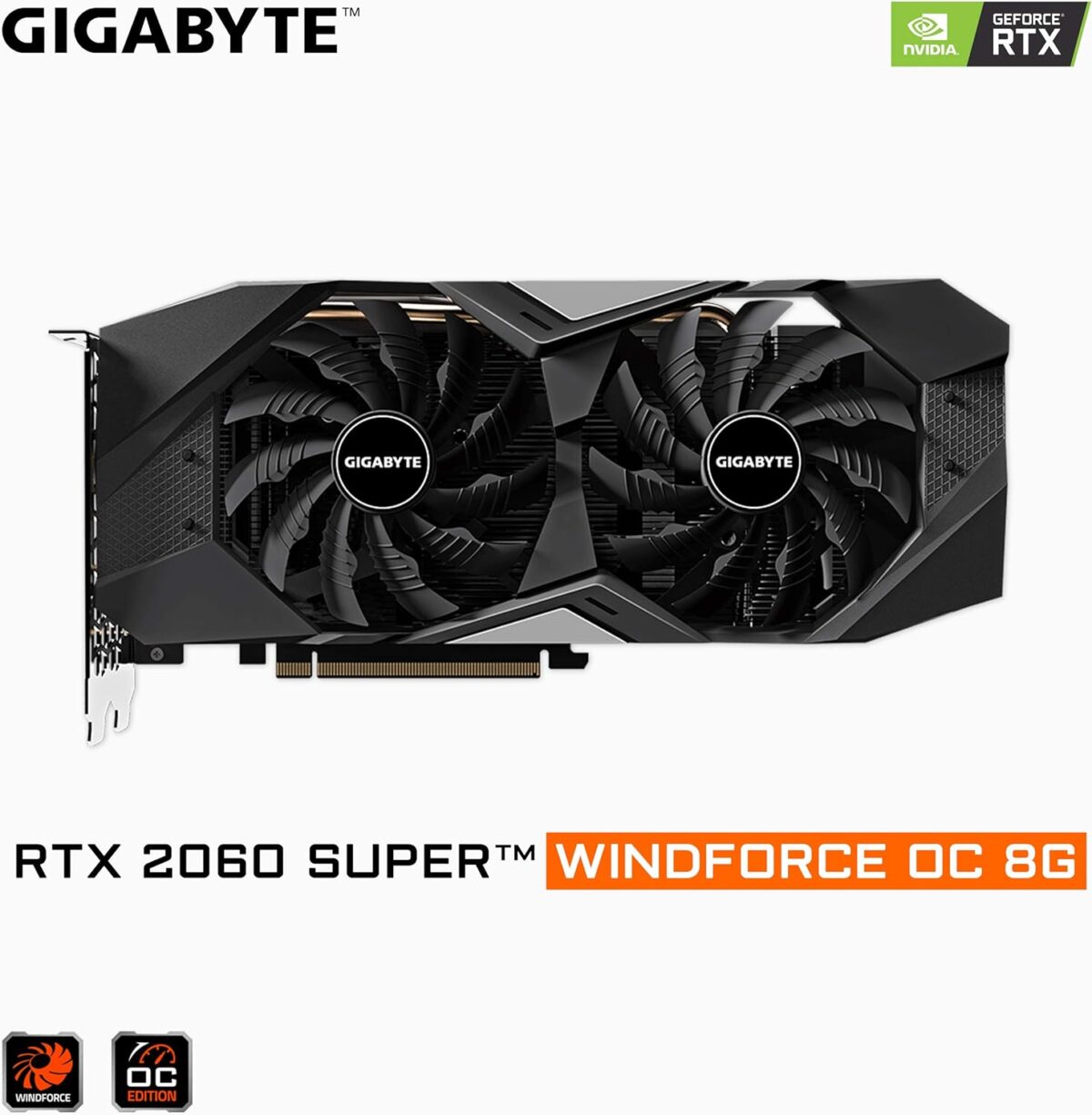 Gigabyte GeForce RTX 2060 SUPER WINDFORCE OC 8G