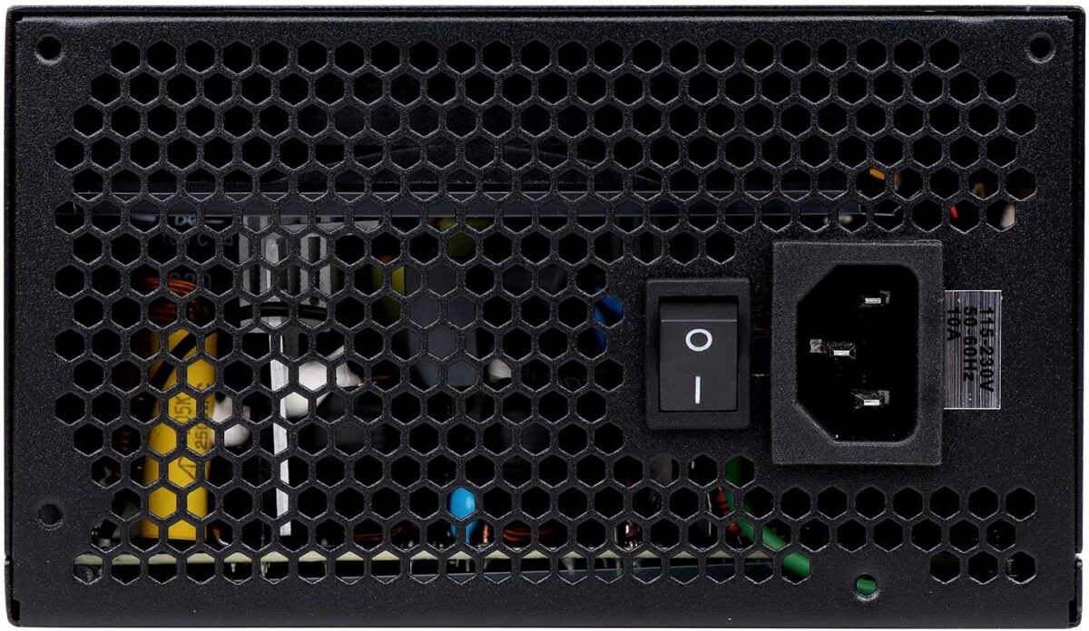 600W Power Supply ATX Gaming PC PSU Active PFC Full Voltage 110/220V Non Modular Computer Power Supplies Bronze for Desktop Server