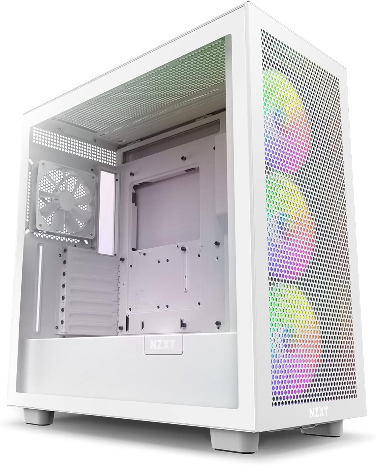 NZXT H Series H7  Flow RGB Edition ATX Mid Tower Chassis White Color ;  CM-H71FW-R1 - Image 9
