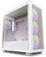 NZXT H Series H7  Flow RGB Edition ATX Mid Tower Chassis White Color ;  CM-H71FW-R1 - Image 9