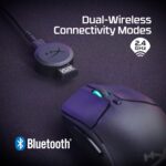 HyperX Pulsefire Haste 2 Wireless Gaming Mouse Ultra Lightweight, 61g, 100 Hour Battery Life, 2.4Ghz Wireless, Up to 26000 DPI - Black (6N0B0AA)