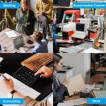 Numeric Keypad for Laptop,18 Key USB Keypad, Numerical Keypad Wired Portable Ultra Slim Mini Numpad External Numbers Keyboard Pad teclado numerico for Laptop PC Computer Desktop Surface pro Notebook