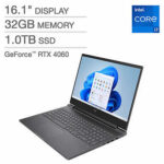 HP Victus 16.1" Gaming Laptop - 13th Gen Intel Core i7-13700HX - GeForce RTX 4060 - 144HZ 1080p - Windows 11