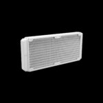 New Fluid Running System for Better Thermal Dissipation Upgraded Copper Base & 12-slot 10-pole Motor to Improve Cooling Performance Hidden Cable Routing 30 Built-in Lighting Effects and Motherboard Sync ARGB Hydraulic PWM Fans Fully Rotatable Pump Housing with Brushed Plating Easy Installation of Universal Mounting Kits Support LGA 1700 / AM5