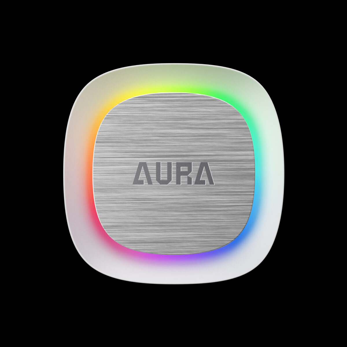 GAMDIAS AURA GL360 Liquid CPU Cooler, RGB 360 Radiator, 3 x 120 mm PWM Fans, Mirror Style Pump for Intel/AMD Ryzen - WHITE