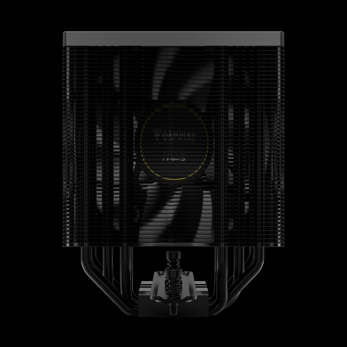 BOREAS M2-510 PRIME PERFORMANCE Matte Black Finish Diamond Gradient Top Cover 5 Copper Heat Pipes with Direct Contact Technology High Cooling Performance Thick Base Plate 120mm Hydraulic Bearing PWM Fan with 72.94 CFM, 2.63mmH2O Compatible with 158mm Height Universal Mounting Kits, Support LGA 1700 / AM5