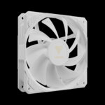 CPU Air Cooler BOREAS M2-510 PWM 120 mm Fan Heatsink with 5 Heat pipes Universal Socket Mounting Kits Hydraulic Bearing Compatible with 158mm Height - WHITE