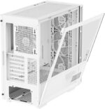 With the ability to support up to E-ATX motherboards, 175mm tall CPU coolers, 380mm GPUs, and 170mm PSUs, the CH560 DIGITAL WH can be configured with a wide range of modern components.