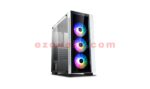 DEEPCOOL MATREXX 55 V3 ADD-RGB WH 3F Mid-Tower EATX ABS Computer Cabinet/Gaming Case - White with 3x120mm ADD-RGB Fans at Front, Supports E-ATX/ATX/Micro ATX/Mini-ITX (DP-ATX-MATREXX55V3-AR-WH-3F)