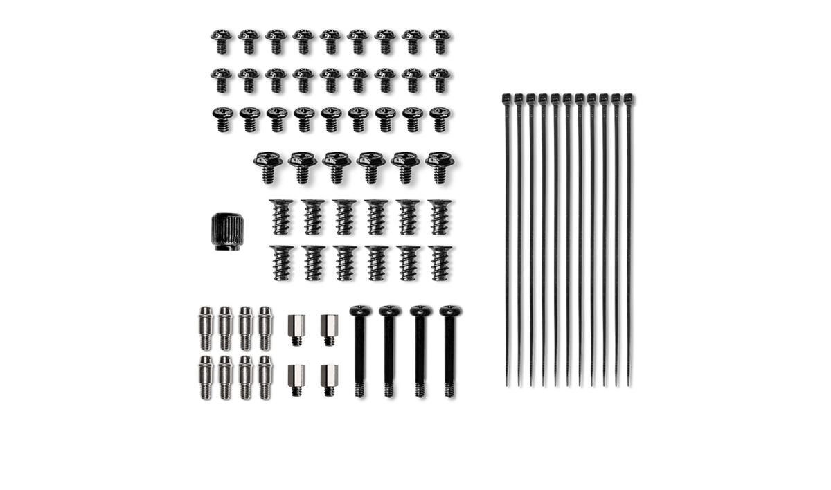 AIRFLOW AT ANOTHER LEVELHigh airflow panels surround the MORPHEUS WH case from the front, right, top, bottom, rear, and even the top of the PSU shroud; there will be no shortage of airflow provided to the high-powered heat-generating components inside. High-flow mesh filters are included for the front, top, and bottom panels and will keep dust out.