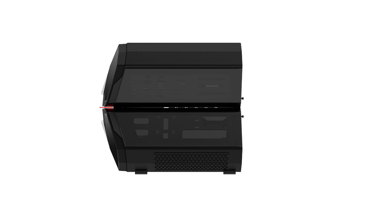 Technical Spec Product Dimensions 540×487×494mm(L×W×H)Net Weight 14.3KgMaterials ABS+SPCC+AL+Tempered GlassMotherboard Support Mini-ITX / Micro-ATX / ATX / E-ATXFront I/O Ports Type-C×1、Audio×13.5" Drive Bays 32.5" Drive Bays 3Expansion Slots 14 Slots (8+6)Pre-Installed Fans None Fan Support Side: 9×120 mm Rear: 2×80 mm Radiator Support Front: 120/240/360mm Side: 120/240/360mm CPU Cooler Height Limit 135mmGPU Length Limit 380mmPower Supply Type ATX PS2 （maximum length: 210mm）EAN Code 6933412775065PN Code R-QUADSTELLAR-G-1