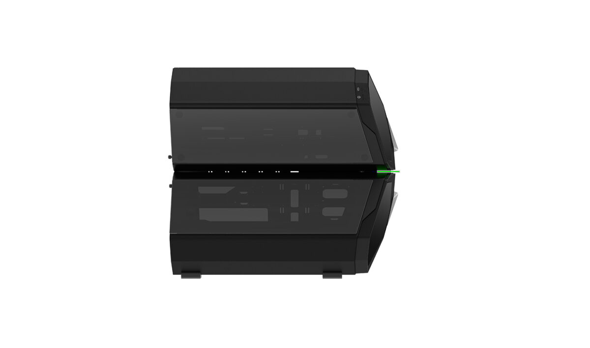 Technical Spec Product Dimensions 540×487×494mm(L×W×H)Net Weight 14.3KgMaterials ABS+SPCC+AL+Tempered GlassMotherboard Support Mini-ITX / Micro-ATX / ATX / E-ATXFront I/O Ports Type-C×1、Audio×13.5" Drive Bays 32.5" Drive Bays 3Expansion Slots 14 Slots (8+6)Pre-Installed Fans None Fan Support Side: 9×120 mm Rear: 2×80 mm Radiator Support Front: 120/240/360mm Side: 120/240/360mm CPU Cooler Height Limit 135mmGPU Length Limit 380mmPower Supply Type ATX PS2 （maximum length: 210mm）EAN Code 6933412775065PN Code R-QUADSTELLAR-G-1