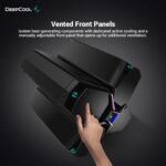 Brand DeepCool Case Type Tower Material Tempered Glass Cooling Method Water, Air Item Weight 14.3 Kilograms Product Dimensions 21.26"D x 19.17"W x 19.45"H Number of USB 2 Ports 1 Number of USB 3 Ports 1 Total USB Ports 1 Hard Disk Form Factor 2.5 Inches