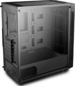 The ATX case supports up to 2 x 120/140mm fan on the top and 3 x 120mm/2 x 140mm fan at the front; MATREXX 55 MESH ADD-RGB 4F ATX case maximizes building ...