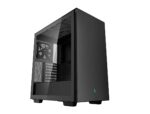 DeepCool CH510 Mid-Tower ATX GAMING Case, Magnetic Tempered Glass Side Panel, 360mm Radiator Support, 1x 120mm Rear Fan, Wide Cooling Support , Black