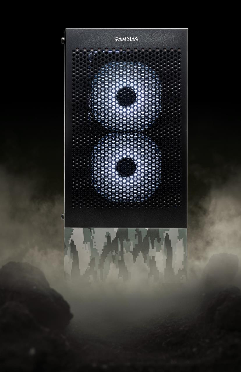 GAMDIAS TALOS E3 MESH Mid-Tower ATX Gaming CASE – PIXILLATED ARMY CAMO LIMITED EDITION FROM EXPERT ZONE (3)