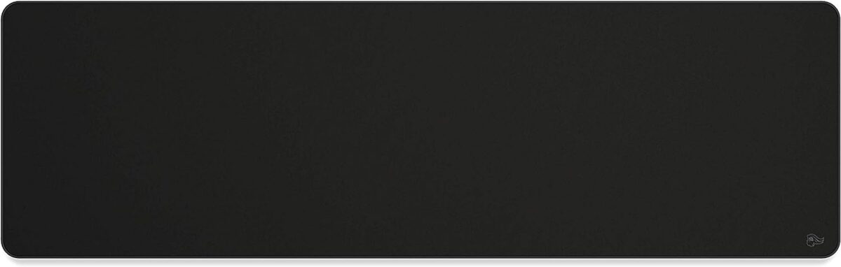 GAMING MOUSE PAD STEALTH Glorious PC , 11"x36"x0.12" , Non-slip Rubber Base, Non Shrinking Cloth Surface, Machine Washable (Cold, low tumble), Non Fraying Edges