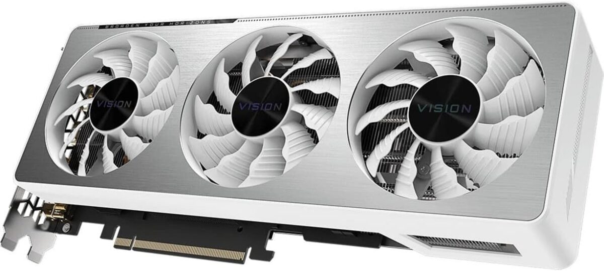 Gigabyte GeForce RTX 3070 Vision OC 8G (REV2.0) Graphics Card, 3X WINDFORCE Fans, LHR, 8GB 256-bit GDDR6, GV-N3070VISION OC-8GD REV2.0 Video Card