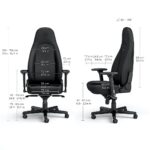 noblechairs ICON Gaming Chair Java Edition High-Tech Vinyl "AWARD WINNING"