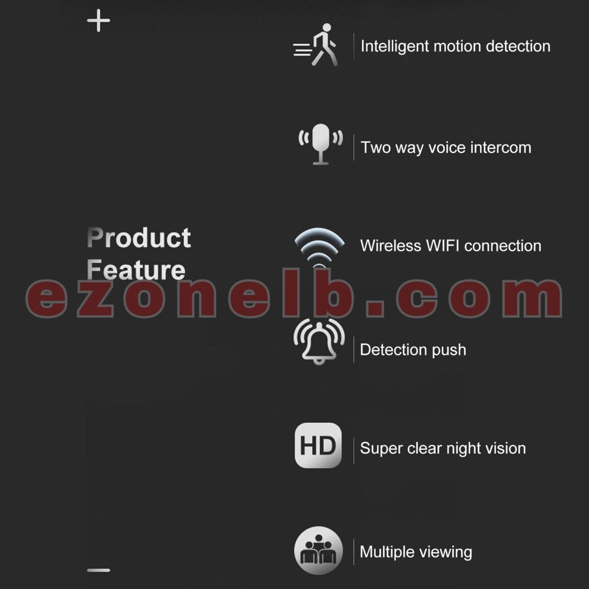 MOUSCHI TWO (2) 3MP HD WiFi Wireless Security Camera with Motion Detection, Night INFRARED VISION, Two Way Voice for Home, AP Hotspot