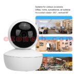 3MP HD WiFi Wireless Security Camera with Motion Detection, Night INFRARED VISION, Two Way Voice for Home, AP Hotspot