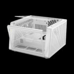 Brand GAMDIAS Case Type Mid Tower Color White Material Tempered Glass, Metal Cooling Method Air Model Name NESO P1 WW Light Color RGB Product Dimensions 19.3"D x 12.2"W x 19.5"H Number of USB 2 Ports 2 Special Feature Partition Plate Cooling Technology, RGB Lighting, LED Control Button, Dust Filter