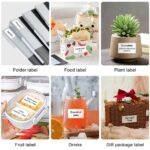 Label Thermal Printer Bluetooth Mobile Phone :  Portable PT-260 ,  Mobile Phone Compatibility  For Labeling Tag Name Price All-In-One Label Maker - BLACK