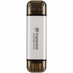 TRANSCEND 512GB ESD310S PORTABLE SSD , DUAL USB USB-A & USB-C