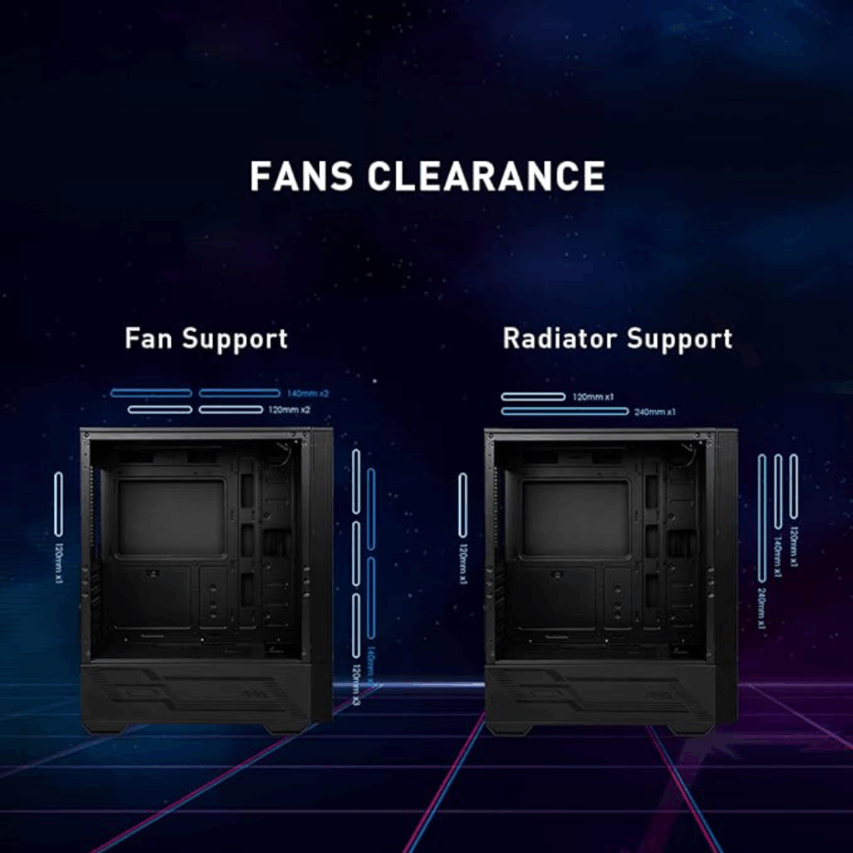 MSI Mag Forge 112R Case | 306-7G16X23-809 SKU:758659852415MPN:306-7G16X23-809