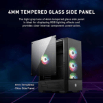 MSI Mag Forge 112R Case | 306-7G16X23-809 SKU:758659852415MPN:306-7G16X23-809