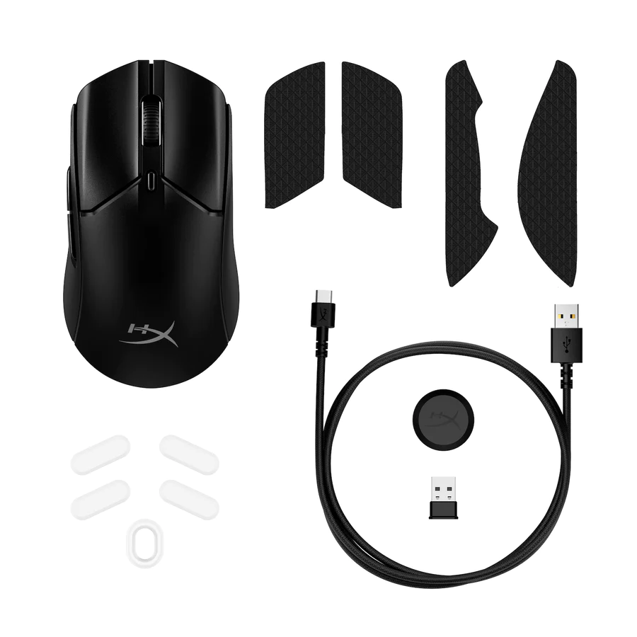 Brand HyperX Colour Black Connectivity Technology Bluetooth Special Feature Wireless, Lightweight Movement Detection Technology Optical