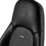 NOBLECHAIRS GAMING CHAIR - ICON BLACK -SYNTHETIC LEATHER "AWARD WINNING"