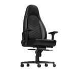 NOBLECHAIRS GAMING CHAIR - ICON BLACK -SYNTHETIC LEATHER "AWARD WINNING"