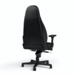 NOBLECHAIRS GAMING CHAIR - ICON BLACK -SYNTHETIC LEATHER "AWARD WINNING"