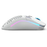 Glorious Model O Wireless Gaming Mouse WHITE optical10ms response time19000DPI , 6 buttons, RGB suitable for right-handed people