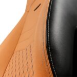 ICON REAL LEATHER COGNAC/BLACK - NOBLE CHAIRS "AWARD WINNING"