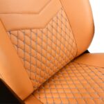 ICON REAL LEATHER COGNAC/BLACK - NOBLE CHAIRS "AWARD WINNING"