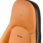 ICON REAL LEATHER COGNAC/BLACK - NOBLE CHAIRS "AWARD WINNING"