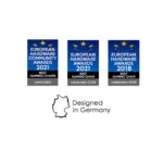 ICON REAL LEATHER COGNAC/BLACK - NOBLE CHAIRS "AWARD WINNING"