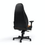 ICON REAL LEATHER COGNAC/BLACK - NOBLE CHAIRS "AWARD WINNING"