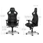 EPIC MERCEDES-AMG PETRONAS F1 TEAM , High-tech faux leather , THE NOBLECHAIRS GAMING CHAIR " AWARD WINNING"
