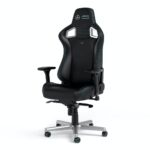 the new noblechairs EPIC Mercedes-AMG Petronas Formula One Team - Edition is more than just a gaming chair. It is a symbol of collaboration and a declaration of love for everything that is the Mercedes-AMG Petronas F1 Team brand and F1 motorsport.