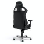 the new noblechairs EPIC Mercedes-AMG Petronas Formula One Team - Edition is more than just a gaming chair. It is a symbol of collaboration and a declaration of love for everything that is the Mercedes-AMG Petronas F1 Team brand and F1 motorsport.