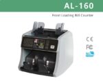 AL-160 UV MG Counterfeit Detect Front Loading Compact Money Counter Bill Counter Machine