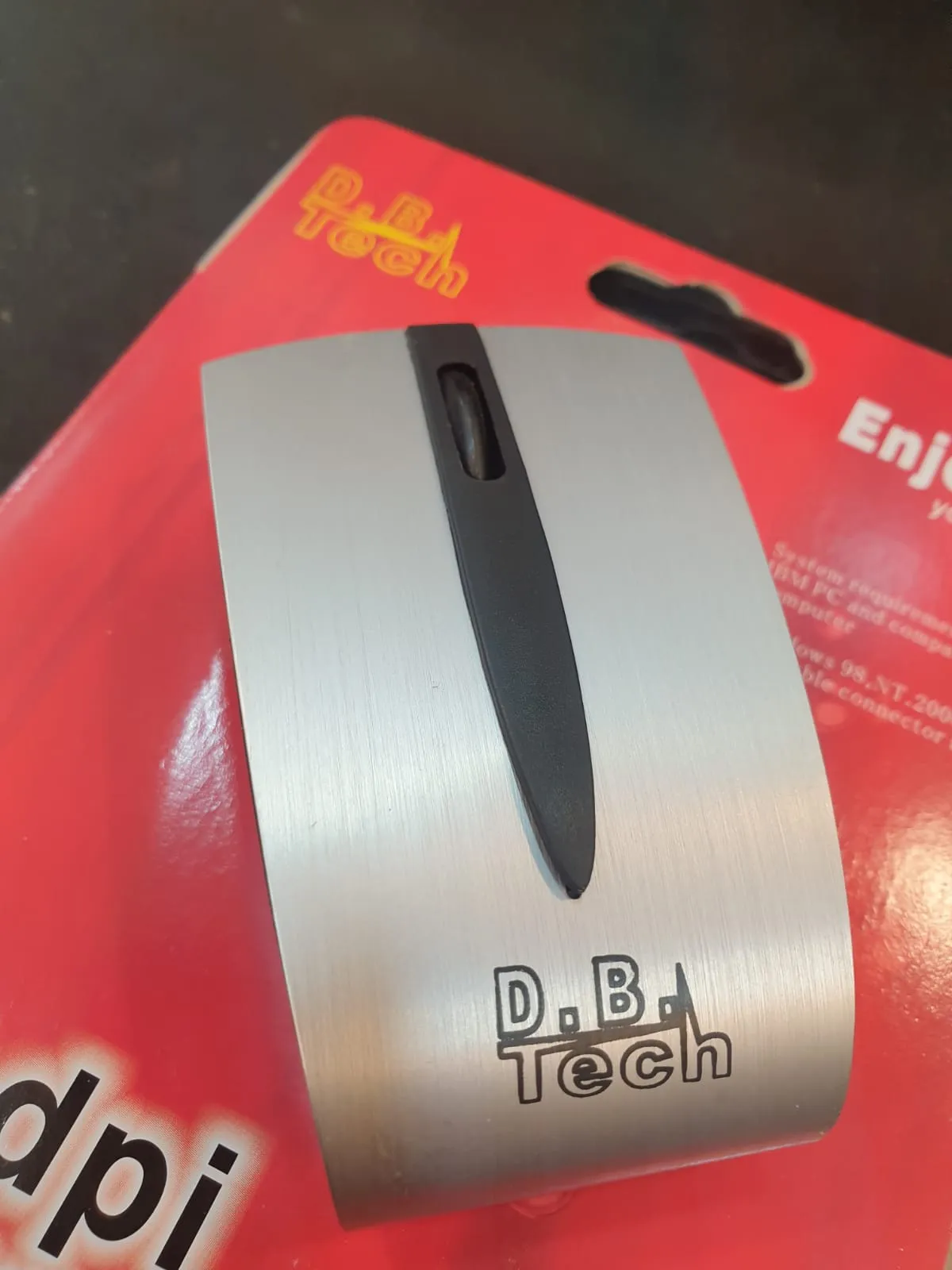 D.B TECH 3D OPTICAL MOUSE SILVER - Image 2